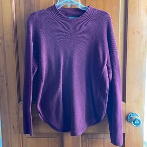 Banana republic purple sweater medium